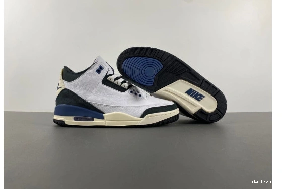 HV8571-100 Retro  Maniére 3 HV8571-100 OG A SP Ma Jordan  Blue”  “Diffused 0321
